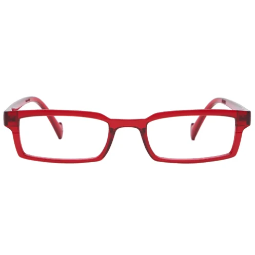 Foldable Reading Glasses with Case - Still Red