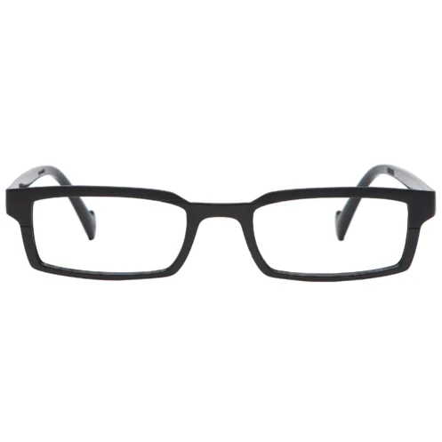 Folding Reading Glasses with Case - Glossy Black