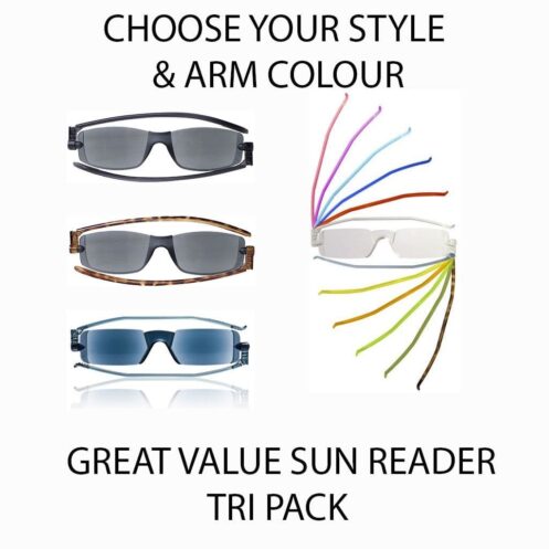 Travel Sun Readers Tri Pack
