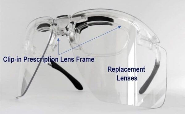 Visor Glasses Spare Lenses