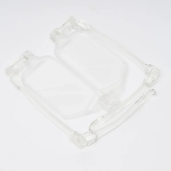 Compact Fold Flat Readers Crystal Clear 101 D SF