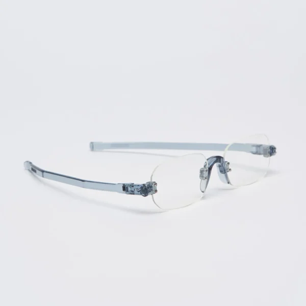Fold Flat Eyeglasses Grey 102 SR NF