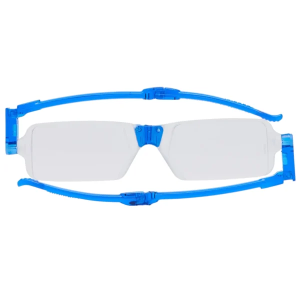 Squarefold Compact Reading Glasses - Blue