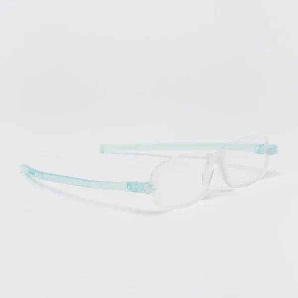 Fold flat eyeglasses Aqua Green 195 SR C2