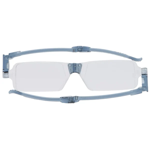 Squarefold Compact Reading Glasses - Grey
